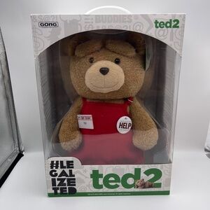 NEW in box POP MART TED2 PLUSH ACTION LARGE 11.81 INCH COLLECTIBLE FIGURE